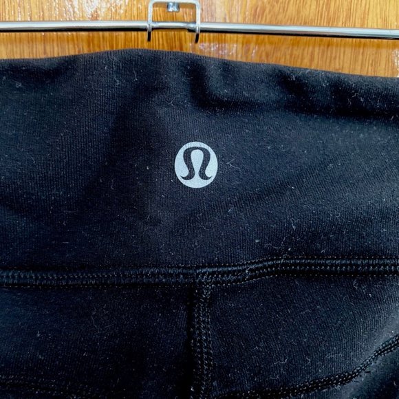 Lululemon Side Angle Pant - Black/Grey - Size 4 - Picture 8 of 8